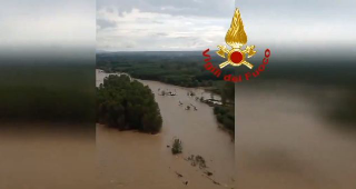 Maltempo: ancora disperso l’uomo travolto dalle acque del fiume Orco